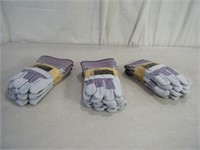 9 pairs brand new heavy duty Leather gloves
