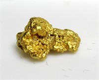 1.55 gram Natural Alluvial Gold Nugget