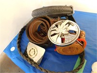 LEATHER BELTS 2 INCH BUCKLES