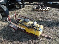PULL TYPE BOOM SPRAYER WITH BOOMS