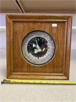 Vintage World Time Clock, Wall or Table