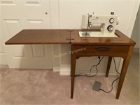 Singer Sewing Maching & Table