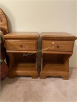 Pair of Pine Night Stands
