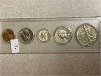 1938 Mint Coin Set
