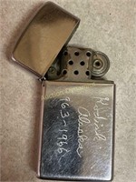 Zippo Lighter, marked 1966 Kodiak Alaska
