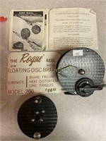 Vintage 'Rogue' Fishing Reel, 2 in 1
