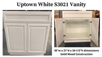 Uptown White S3021 Vanity