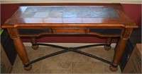 Slate-Top Sofa Table