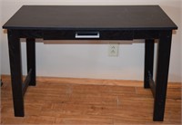 Black 1-Drawer Sofa Table