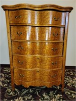 Gorgeous Antique Curvy Front 5 Drawer Chest