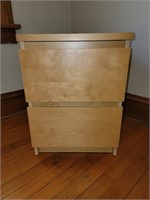 Blonde 2 Drawer Nightstand