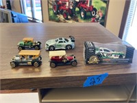 (5) Toy Cars