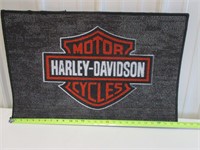 Harley Davidson welcome mat