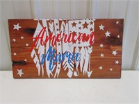 American Mama sign