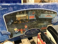 Rudolph train set, unknown if complete
