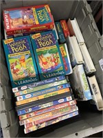 DVDs, VHS tapes