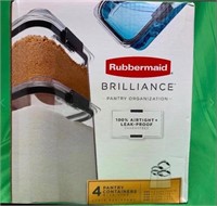 Rubbermaid pantry containers