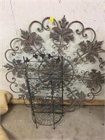 Wrought Iron Wall Hanger 48x48 & Small