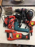 Porter Cable Dryer, Black & Decker Drill, Misc.