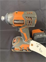 Ridgid Power Hand Tool Hyper Lithium Ion & Charger