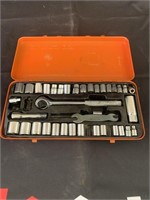 Socket Set in Orange Case