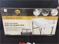 Country Trails 150lbs. Capacity Multi-use table
