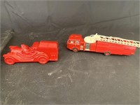 Plastic Fire Emergency Vehicles (Avon)