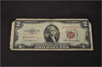 US Series 1953 $2 Bill