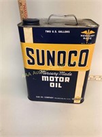 Sunoco Mercury Made Motor Oil 2 Gallon Can