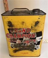 Grand Champion Special Motor Oil 2 Gallon Can