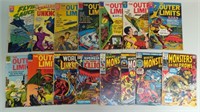 15 Science Fiction Comics c.1960s-70s Marvel DC
