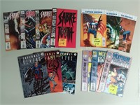 4 Marvel & DC Comic Book Mini Sets Captain