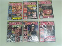 6 Fangoria Magazines