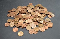 Lot of 210 US Cents c.1970s