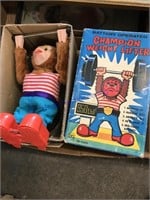 Battery operated champion weight lifter, untested