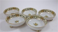 5 Antique Porcelain Small Bowls