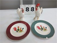 ROOSTERS & PLATES