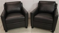 Leather Italia chairs