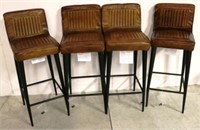 Butler Specialty leather barstools