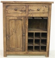 Small wine rack cabinet