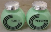 Jadite salt and pepper shakers