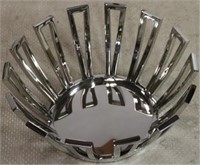 Metal fruit bowl