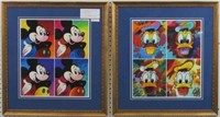 Mickey Mouse & Donald Duck by Peter Max