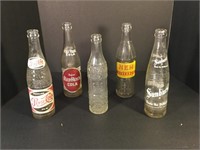 Classic soda bottles
