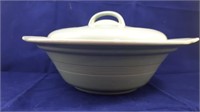 BERY WOOD'S WARE Green Bowl with Lid
