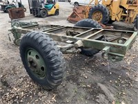 Army Trailer w/ Pintle Hitch