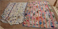 Pair of Antique Full Size Quilts