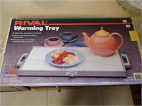 Vintage Rival Warming Tray in Box