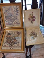 Lot of 4 Framed Botanical Prints