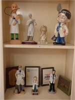 Lot of Doctors Figurines